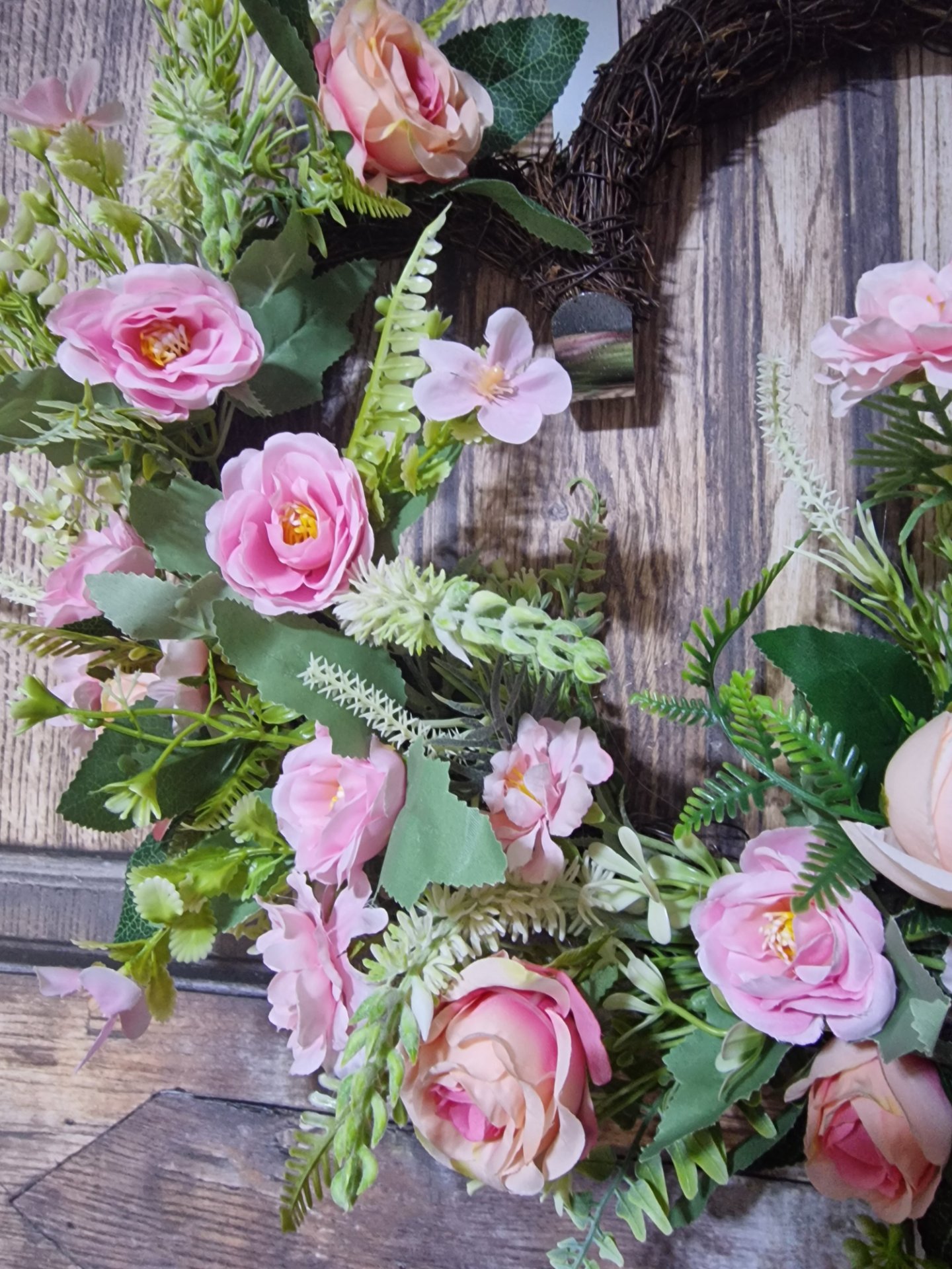 Blushing Peony Dream Wreath - Handcrafted by Steve's Wreath Decs