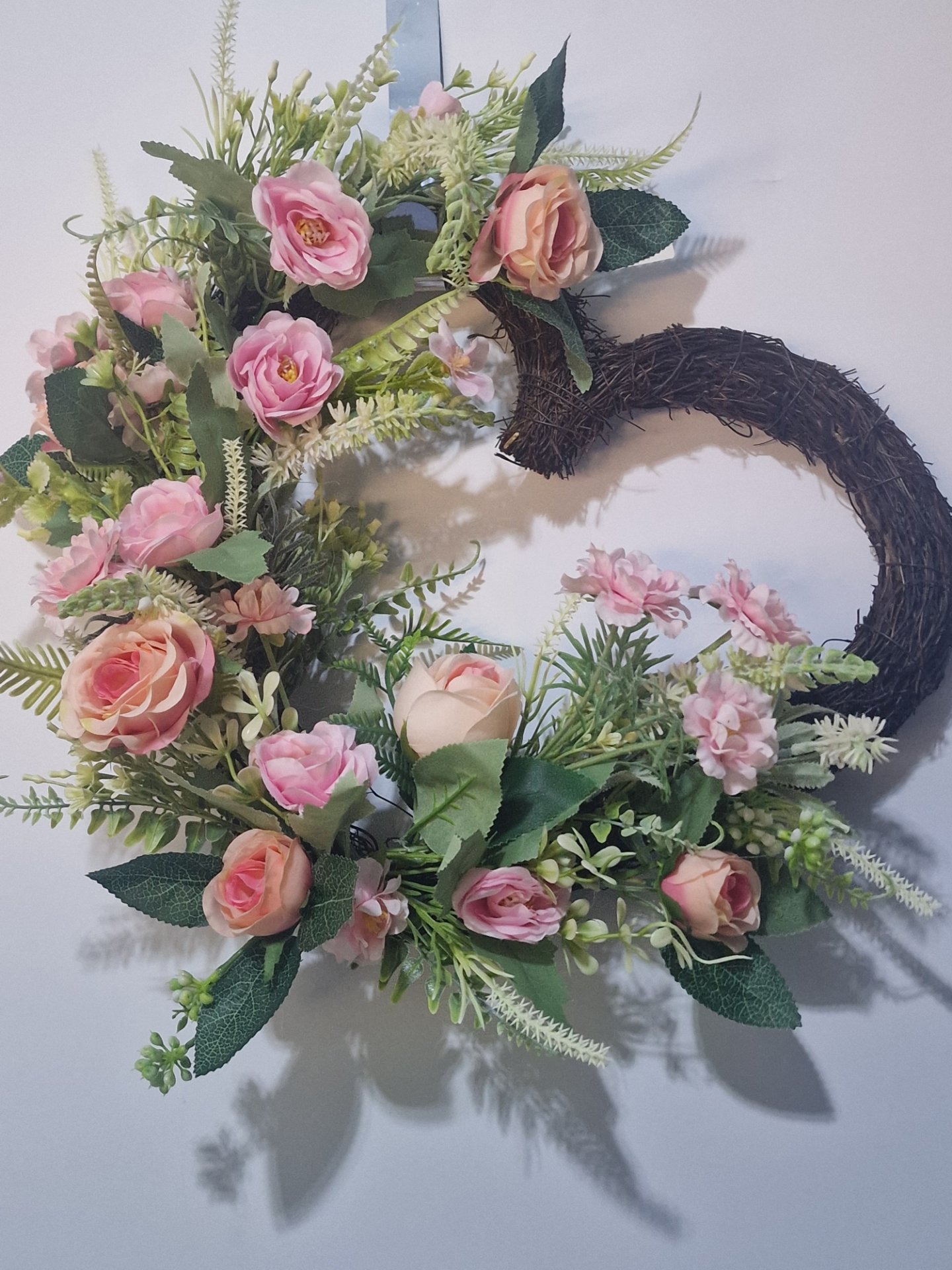 Blushing Peony Dream Wreath - Handcrafted by Steve's Wreath Decs