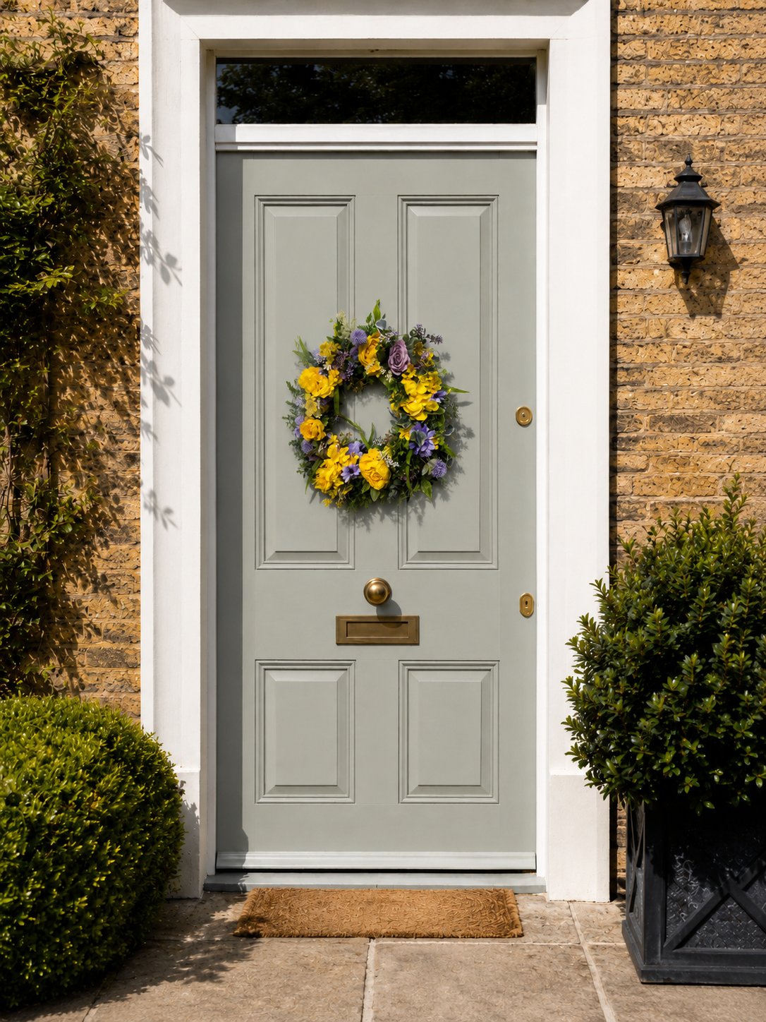 Sunny Lavender Bliss Wreath