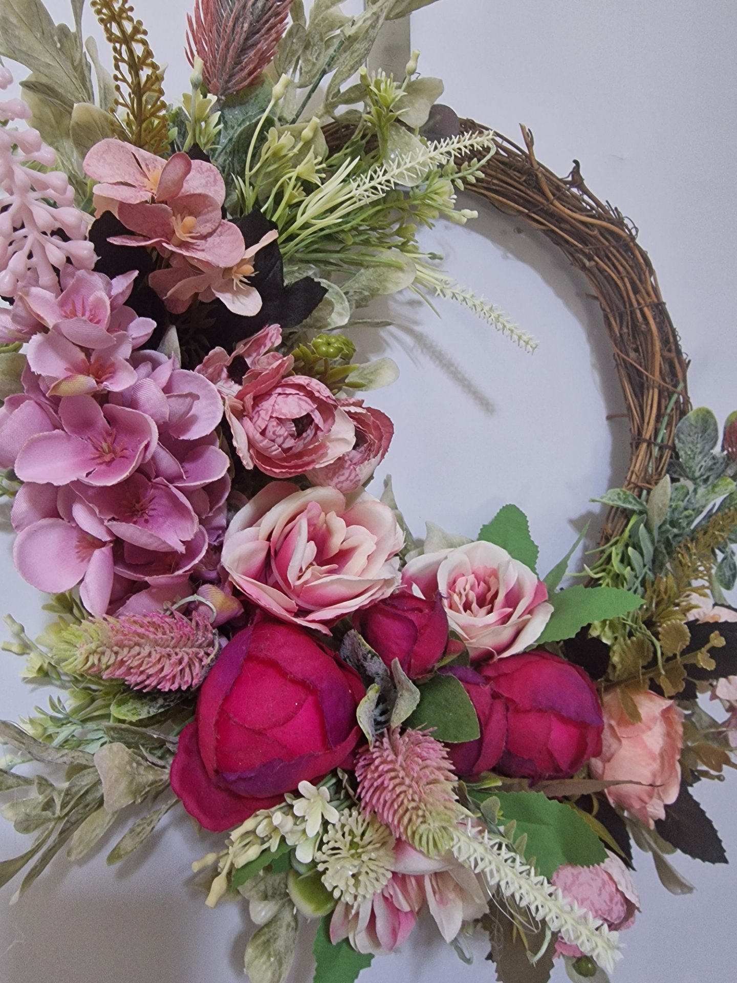 Blushing Peonies - Handcrafted by Steve's Wreath Decs