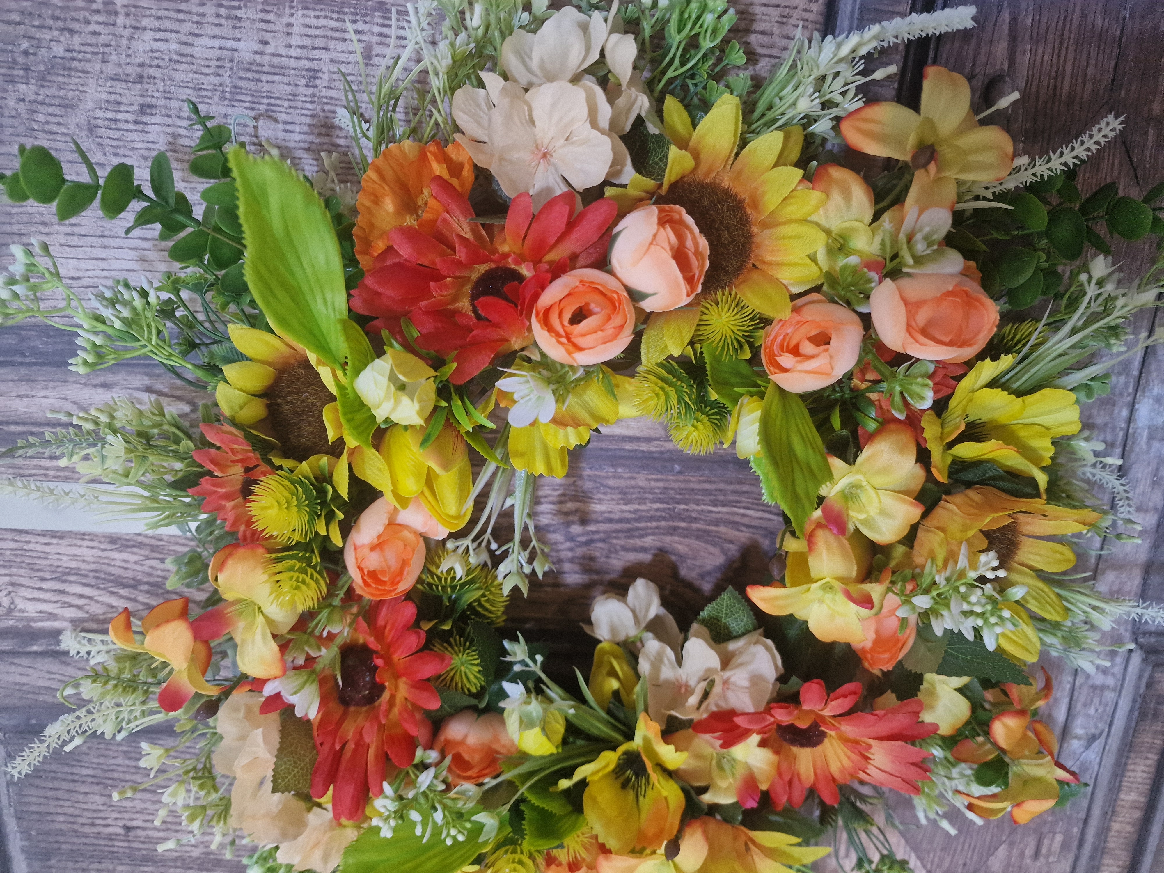 Ready for Summer Vibrancy - Handcrafted by Steve's Wreath Decs