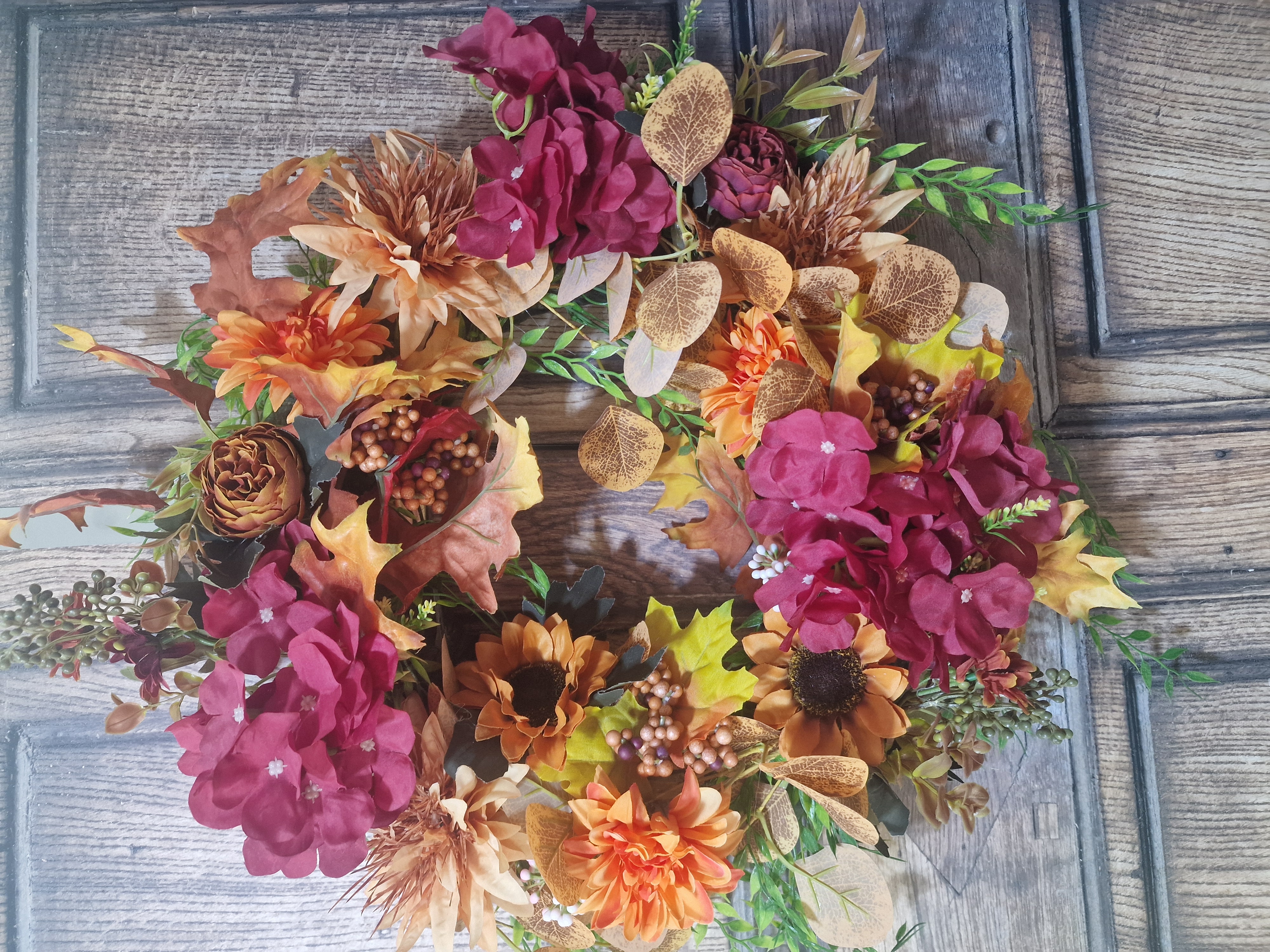 Autumn leaves - Handcrafted by Steve's Wreath Decs