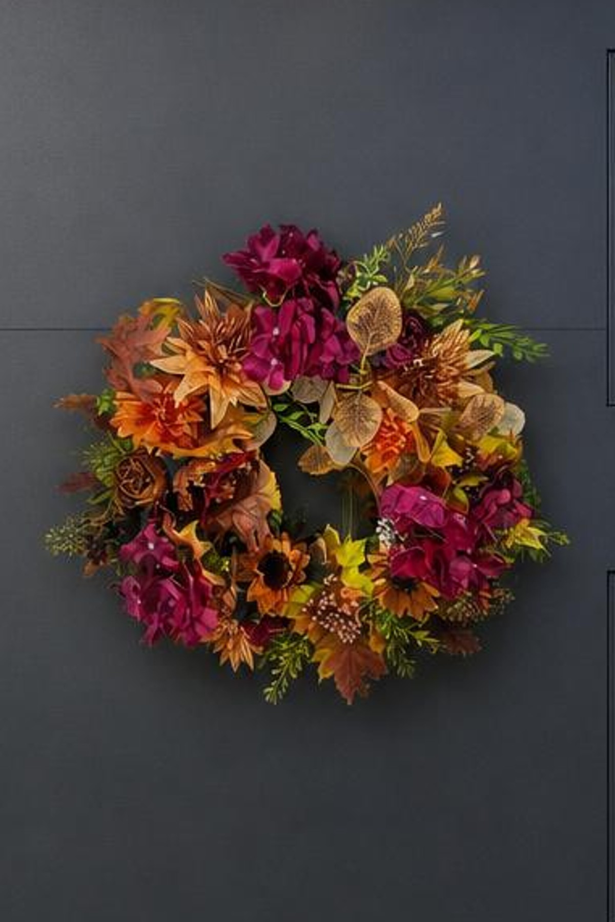 Autumn leaves close up