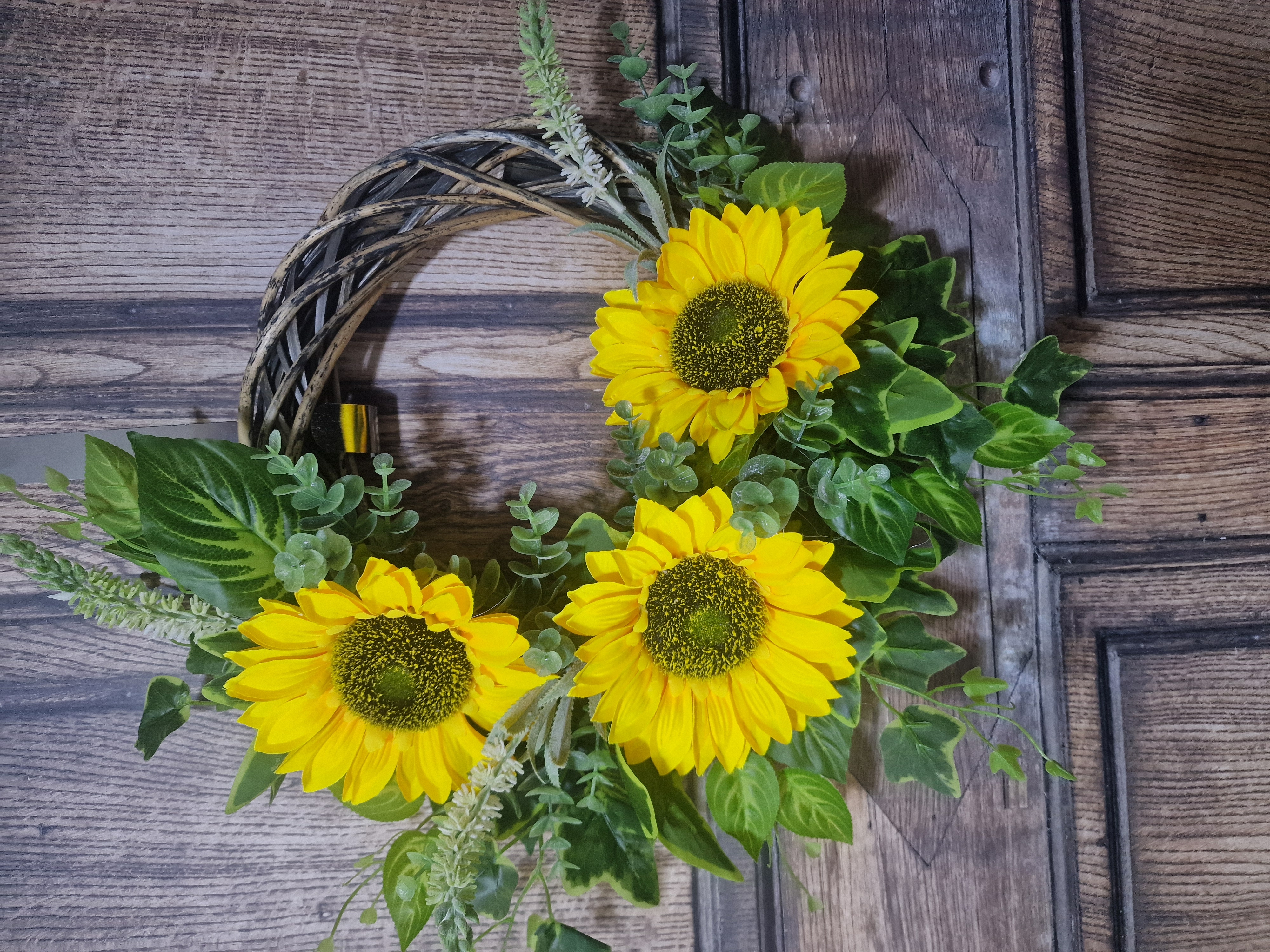 Stunningly Simple Sunflowers - Handcrafted by Steve's Wreath Decs