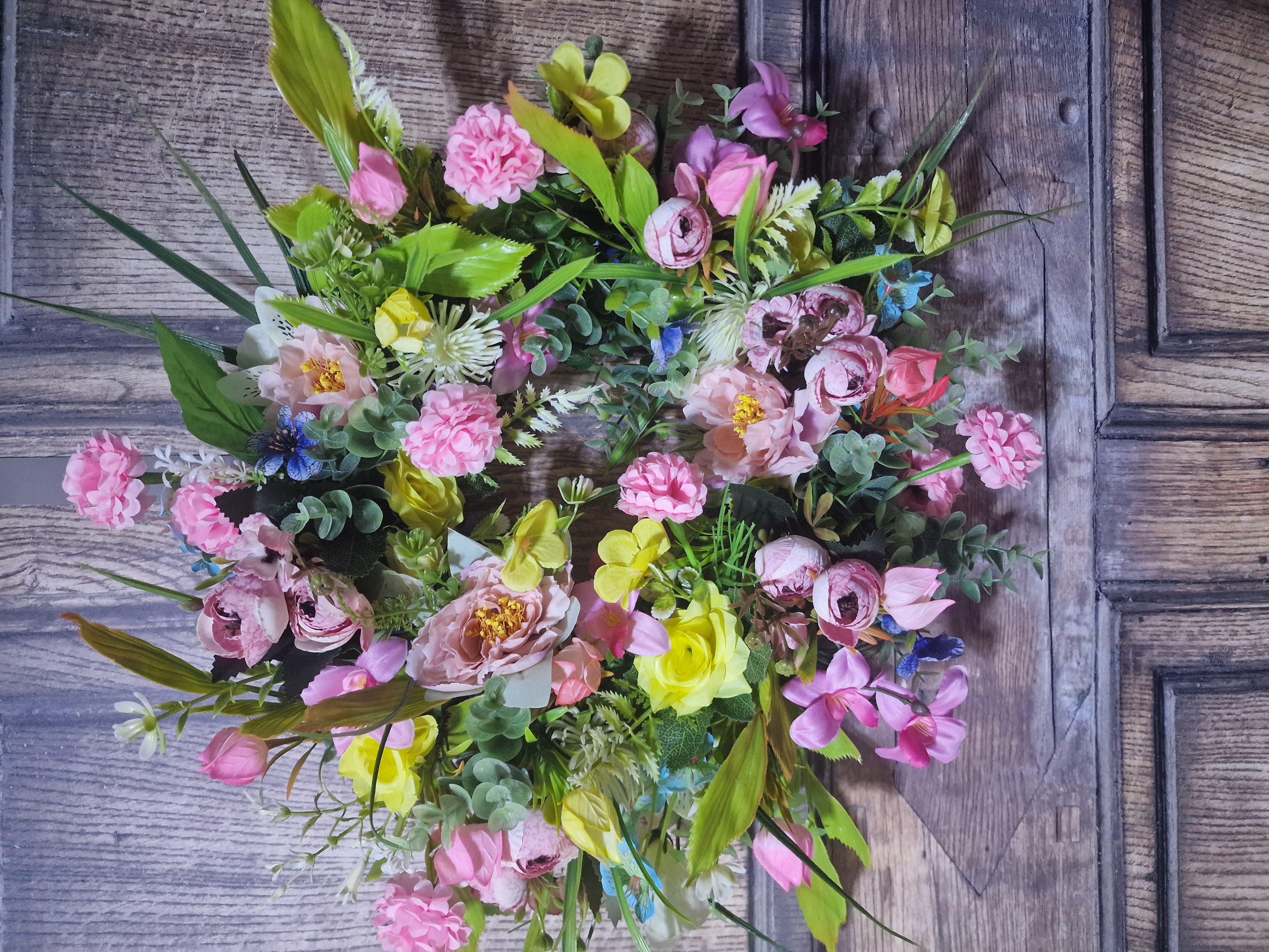 English Cottage Garden - Handcrafted by Steve's Wreath Decs