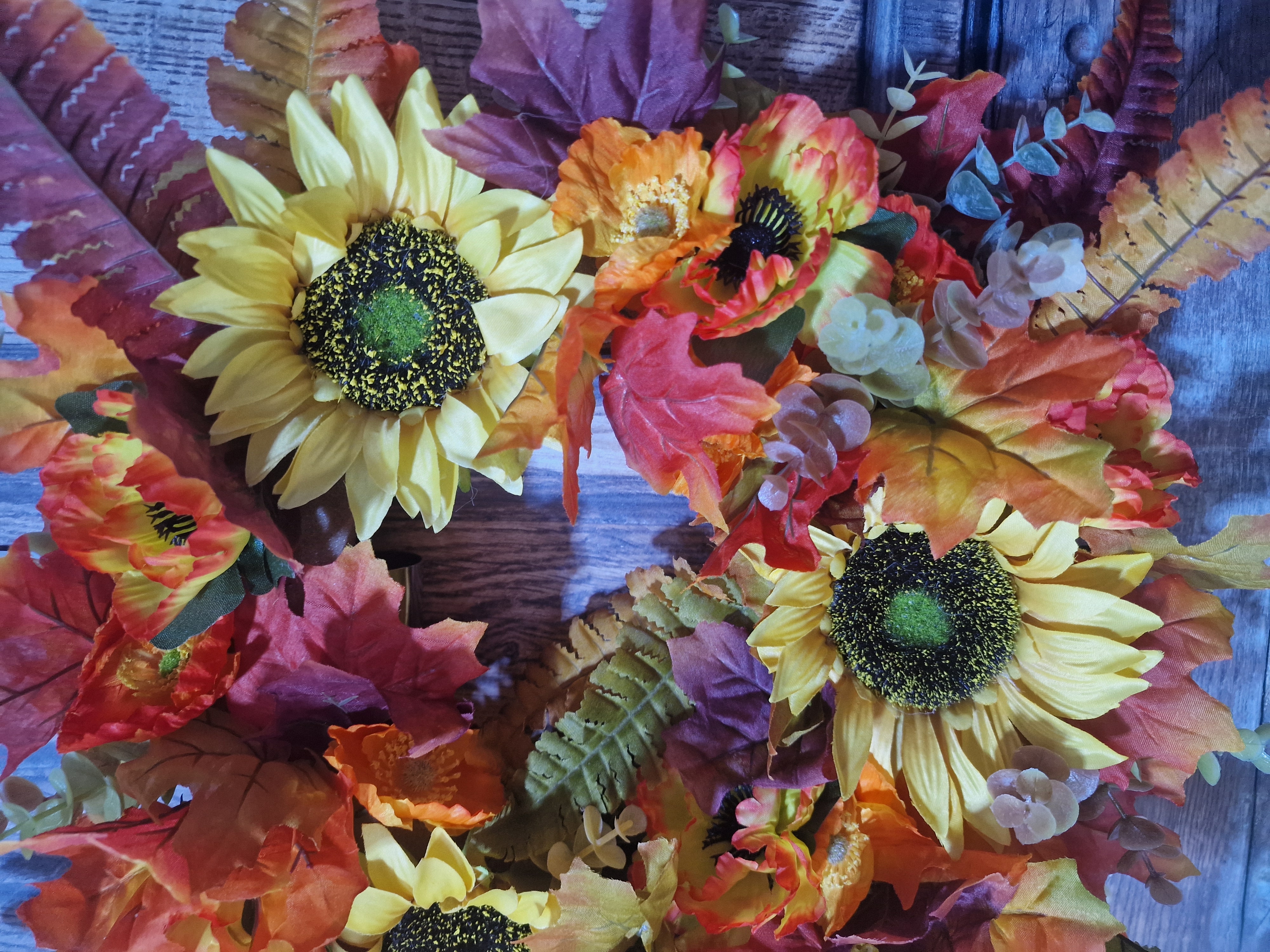 Perfectly Poppies, Simply Sunflowers - Handcrafted by Steve's Wreath Decs