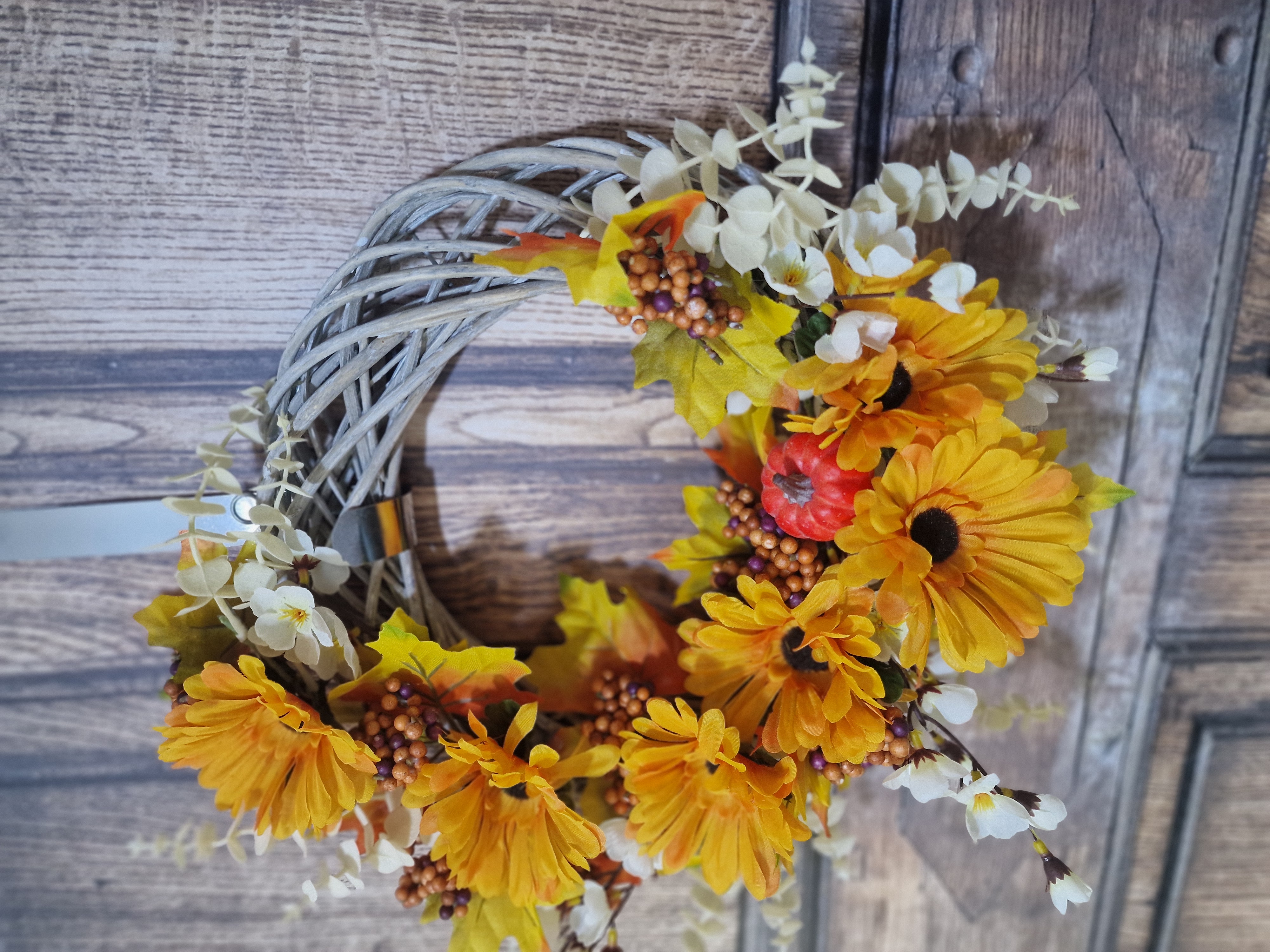 Golden Gerbera Gorgeousness - Handcrafted by Steve's Wreath Decs