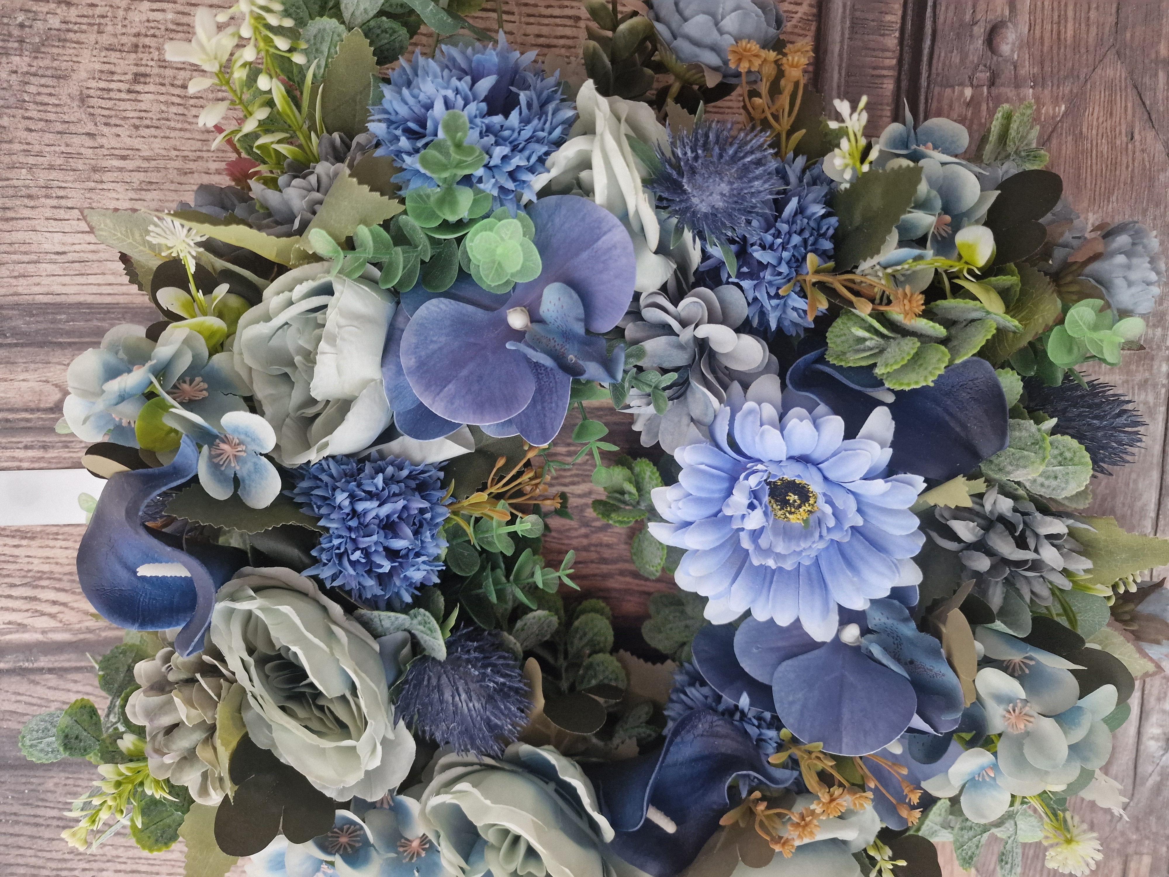 Balmoral Blues - Handcrafted by Steve's Wreath Decs