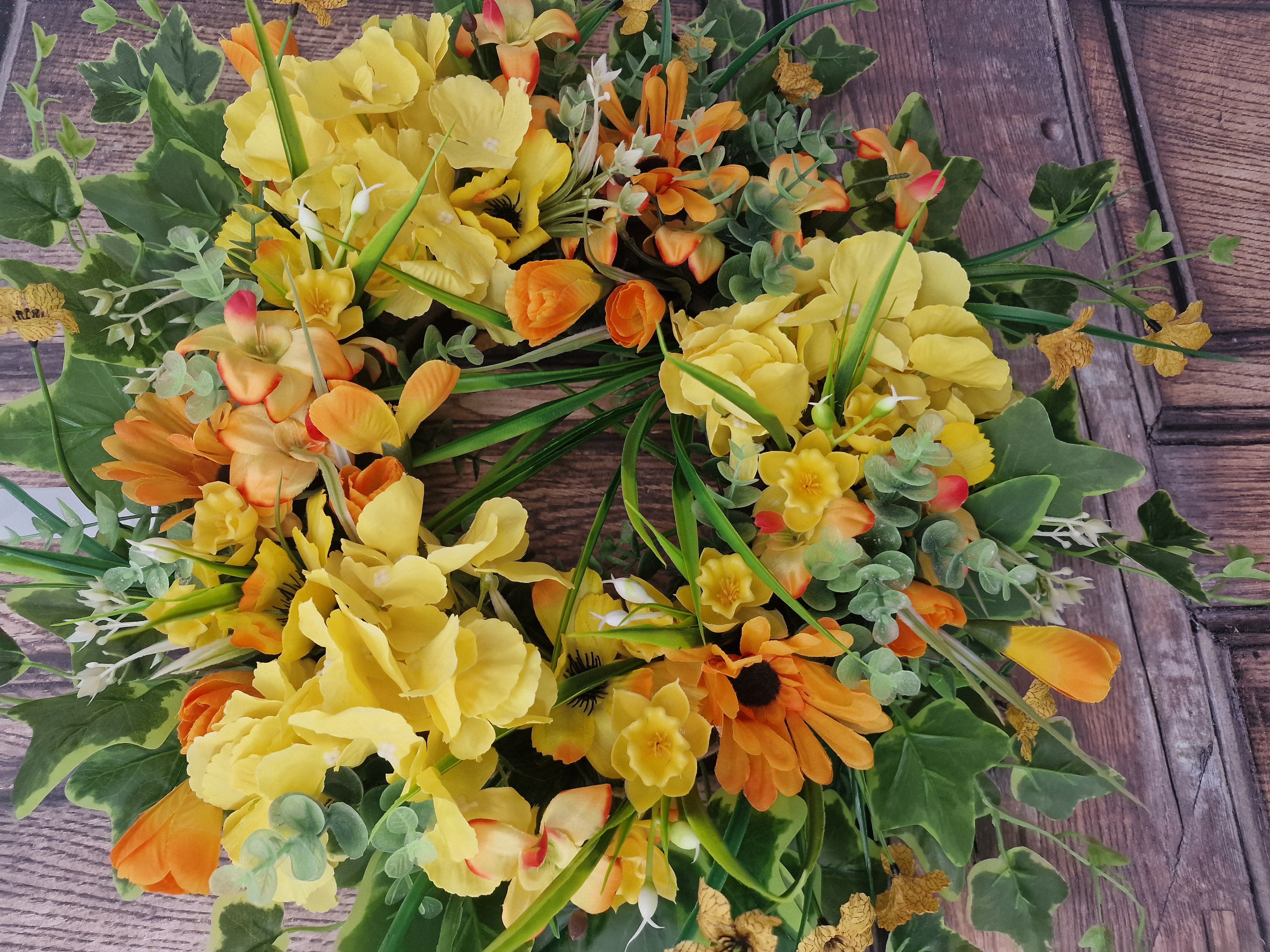 Sunshine on your Door - Handcrafted by Steve's Wreath Decs
