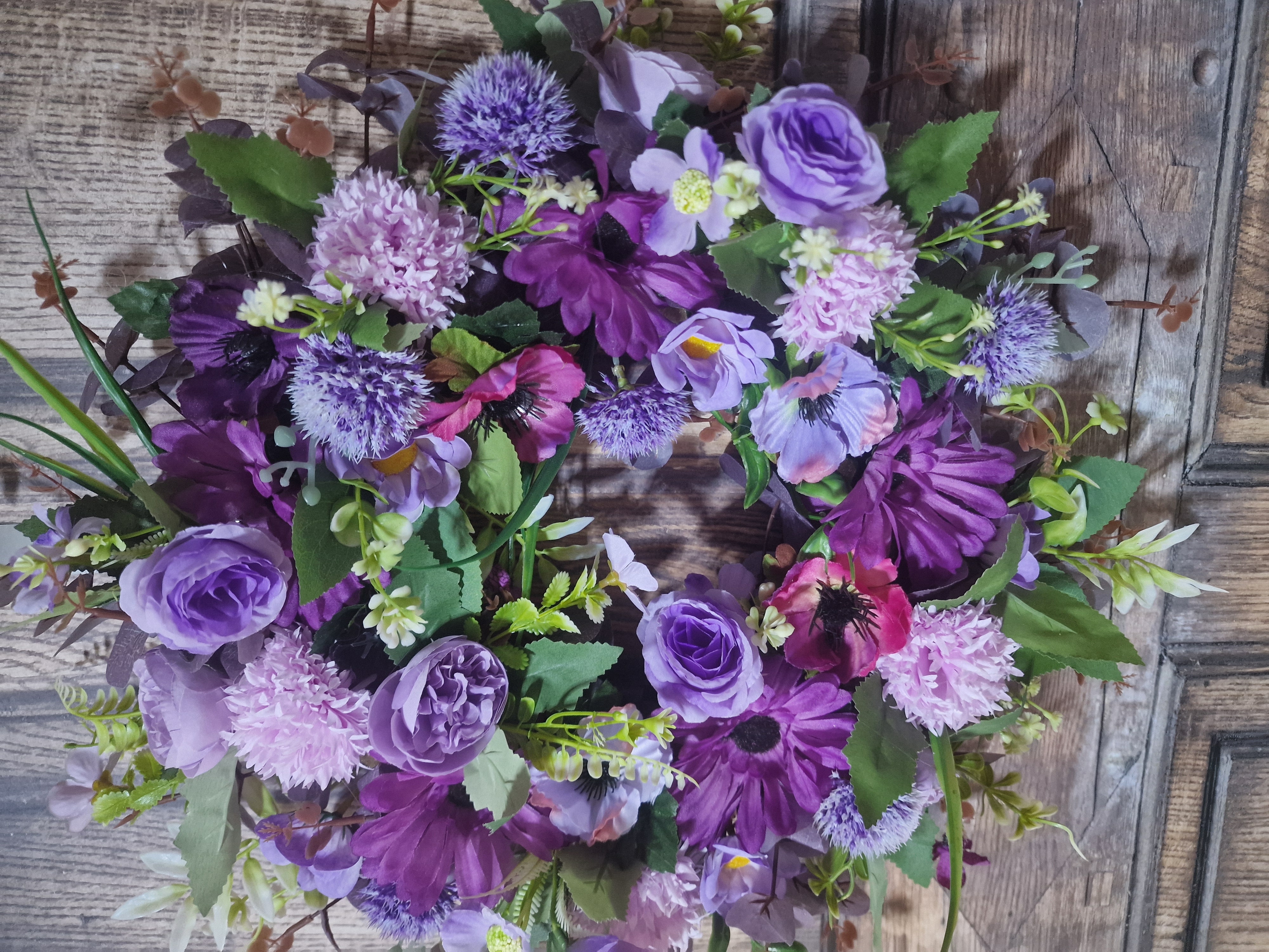Passionate Purple - Handcrafted by Steve's Wreath Decs