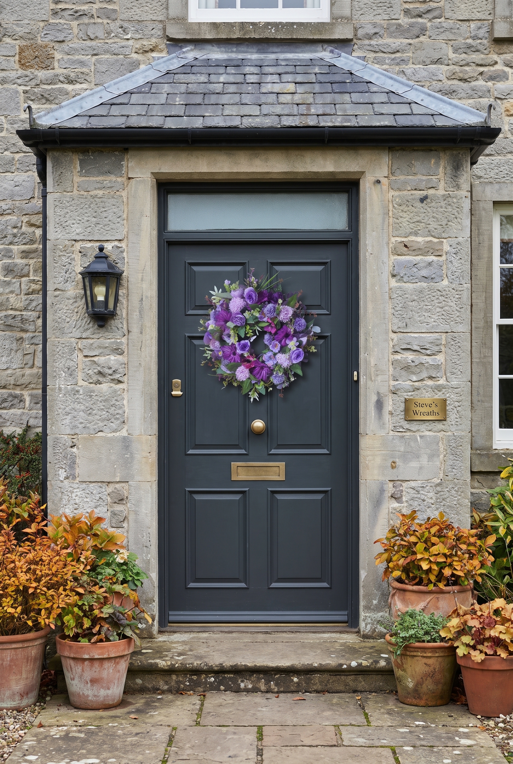 Passionate Purple on a front door