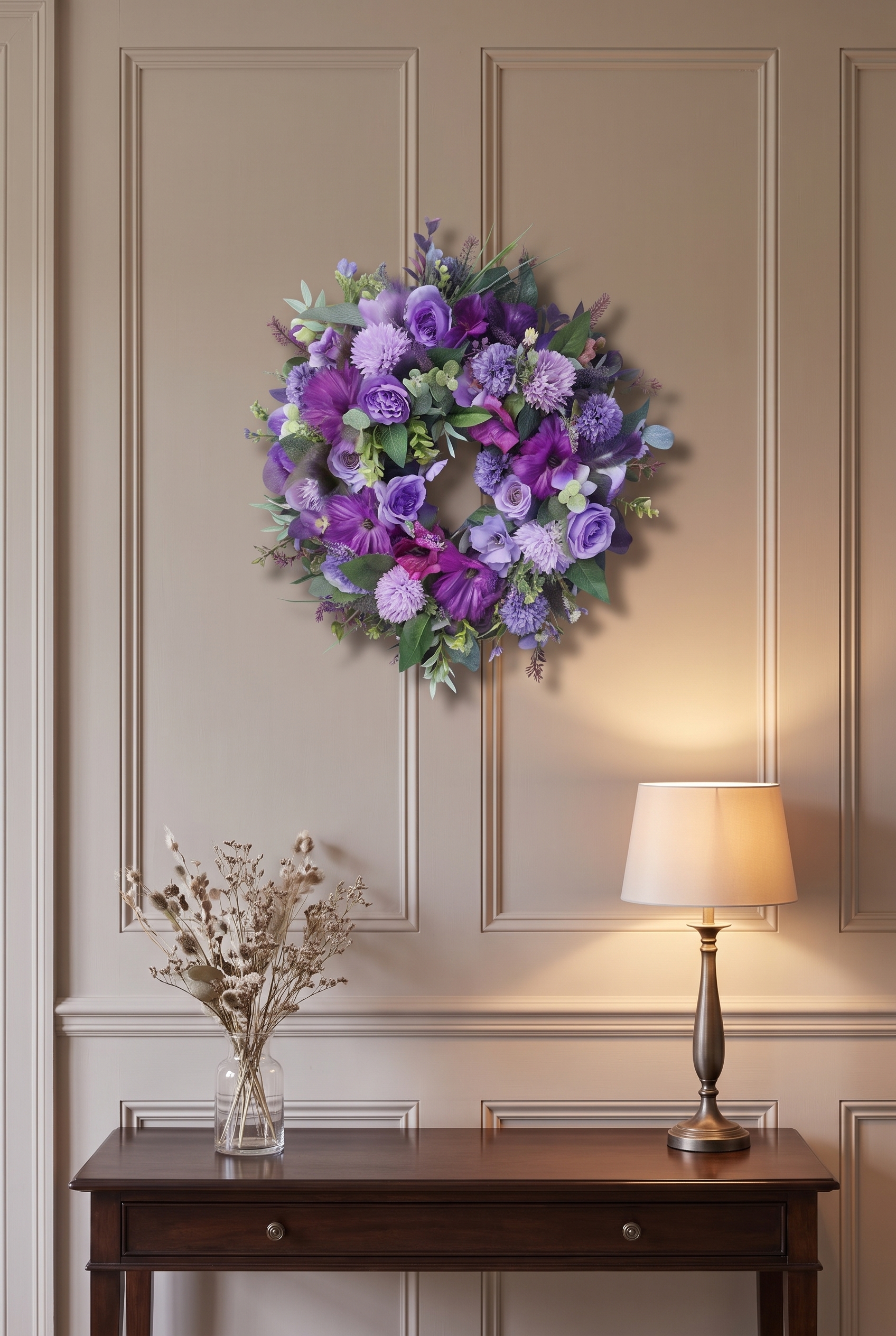 Passionate Purple indoors