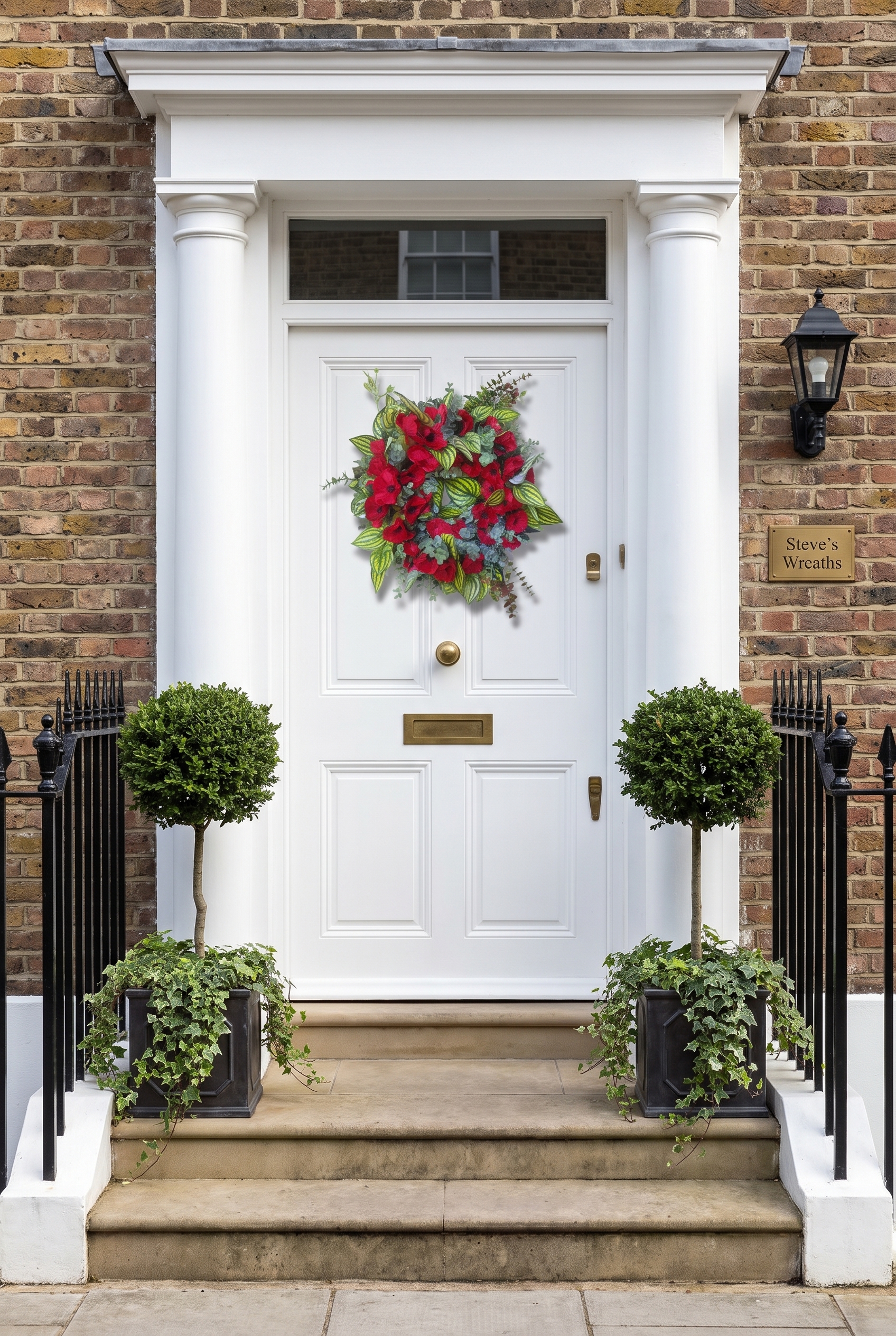 Understated Remembrance - Handcrafted by Steve's Wreath Decs