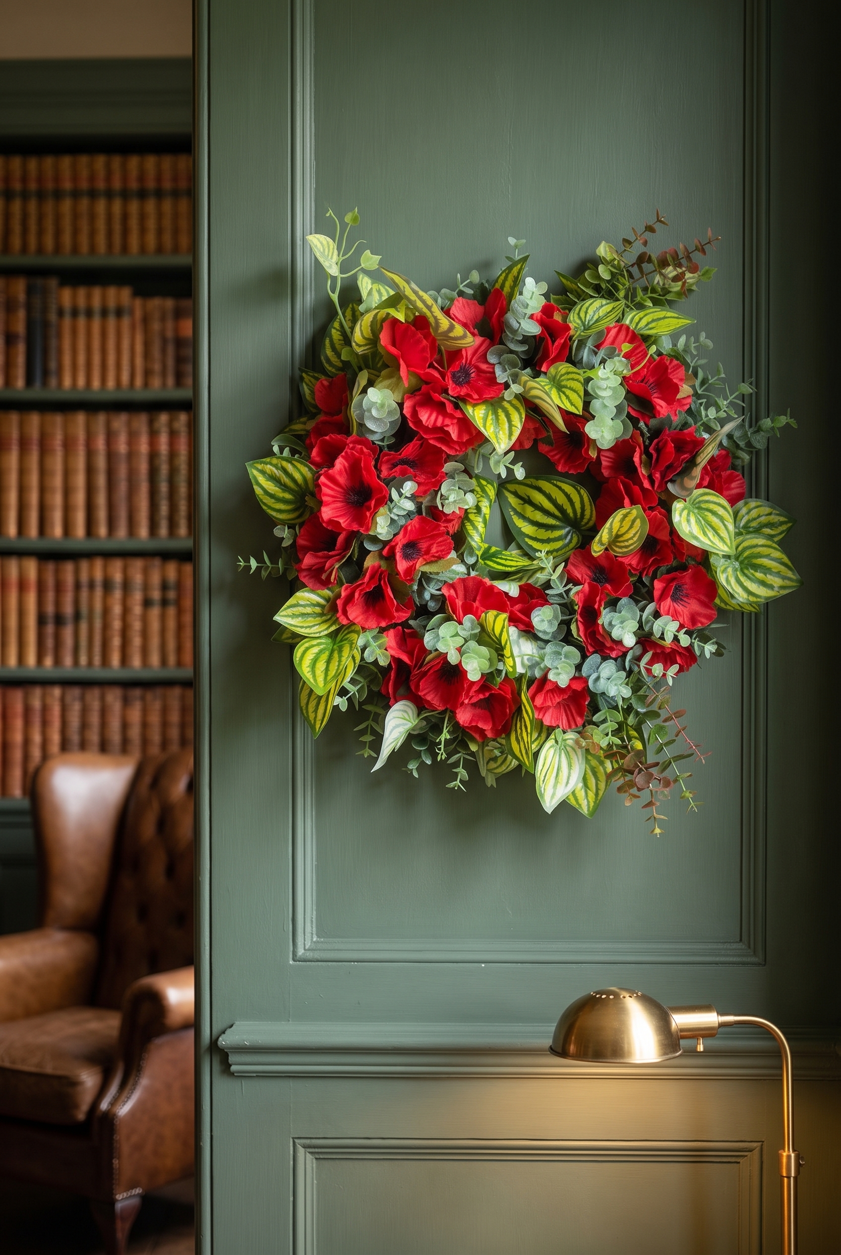 Understated Remembrance indoors