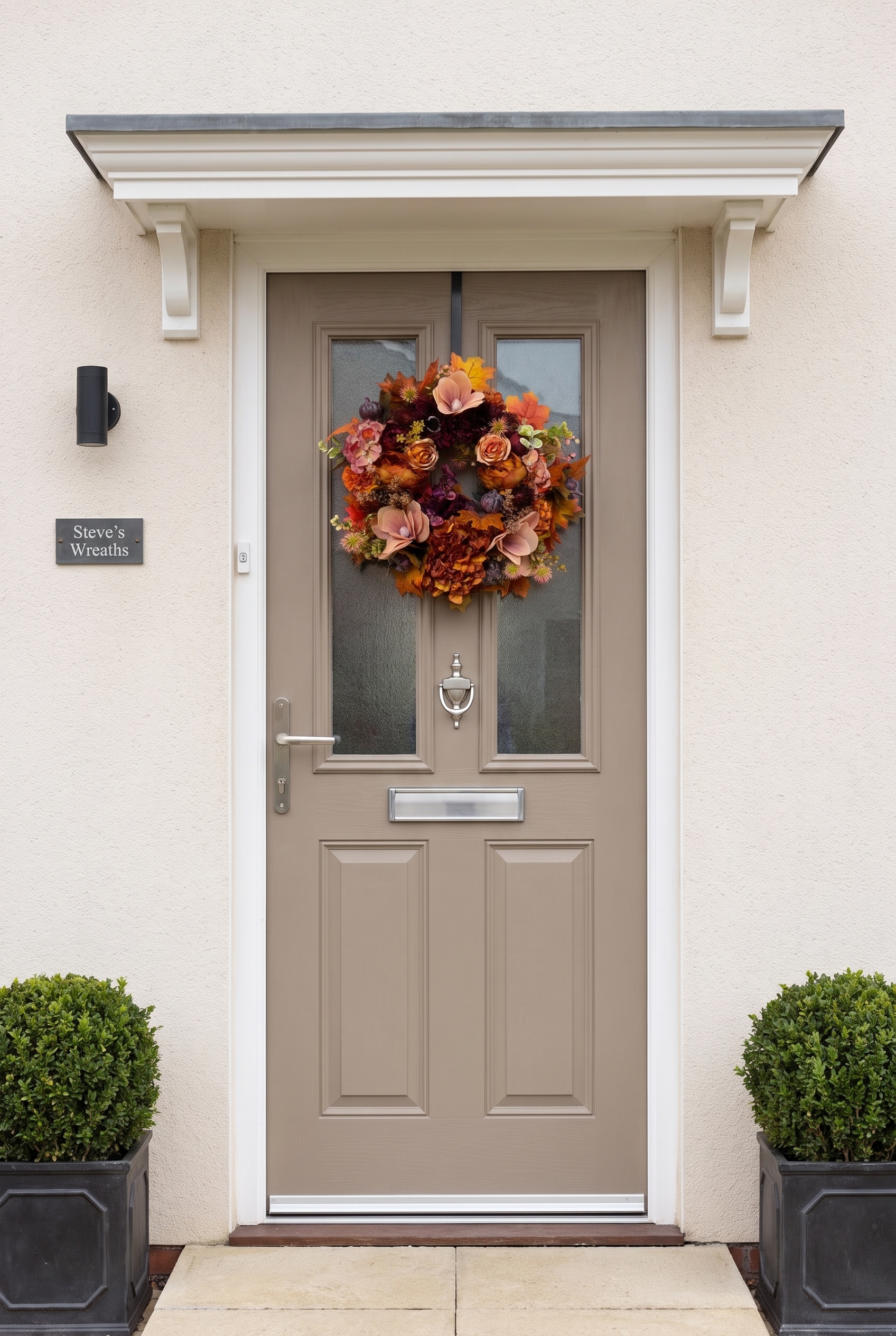 Rich Autumnal Medley - Handcrafted by Steve's Wreath Decs