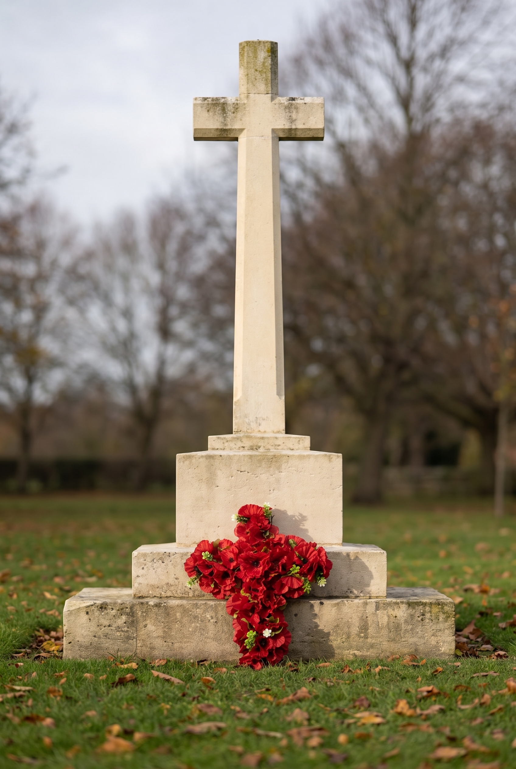 Poppy Remembrance Cross