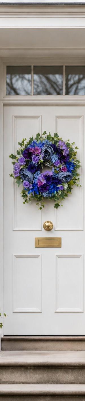 Lilac and Blue Marmite Peony Delight