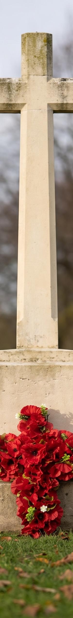 Poppy Remembrance Cross