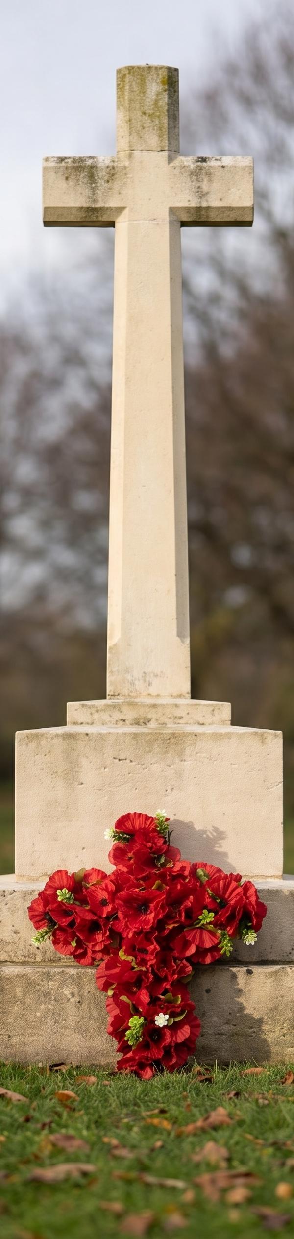 Poppy Remembrance Cross